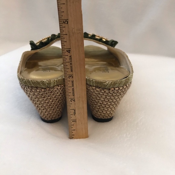 Lunnah Bella Green Fashionable Slip On Shoes 8.5M - Picture 5 of 6